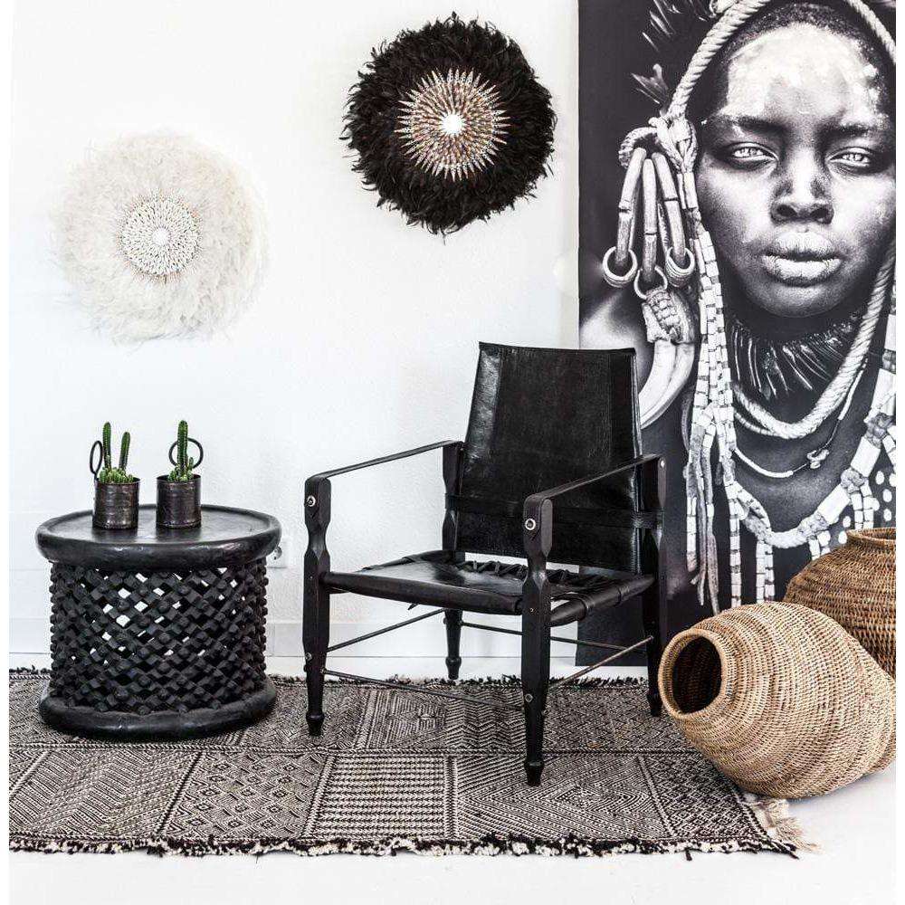 Décoration murale JuJu Hat | Noir