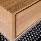 Meuble TV en teck recyclé Juno | 140x40cm