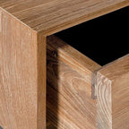 Meuble TV en teck recyclé Juno | 140x40cm