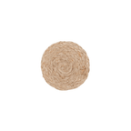 Sous-tasse en jute | Lot de 4 | 10 cm