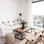 Pouf en jute | 50x35cm