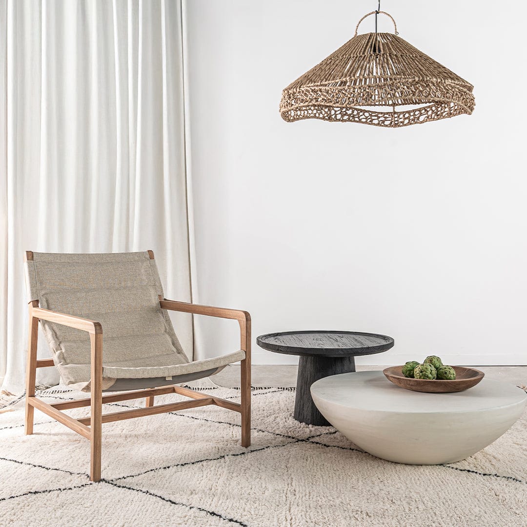 Abat-jour en koa | Naturel | 80 cm