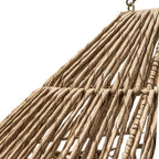 Abat-jour en koa | Naturel | 80 cm