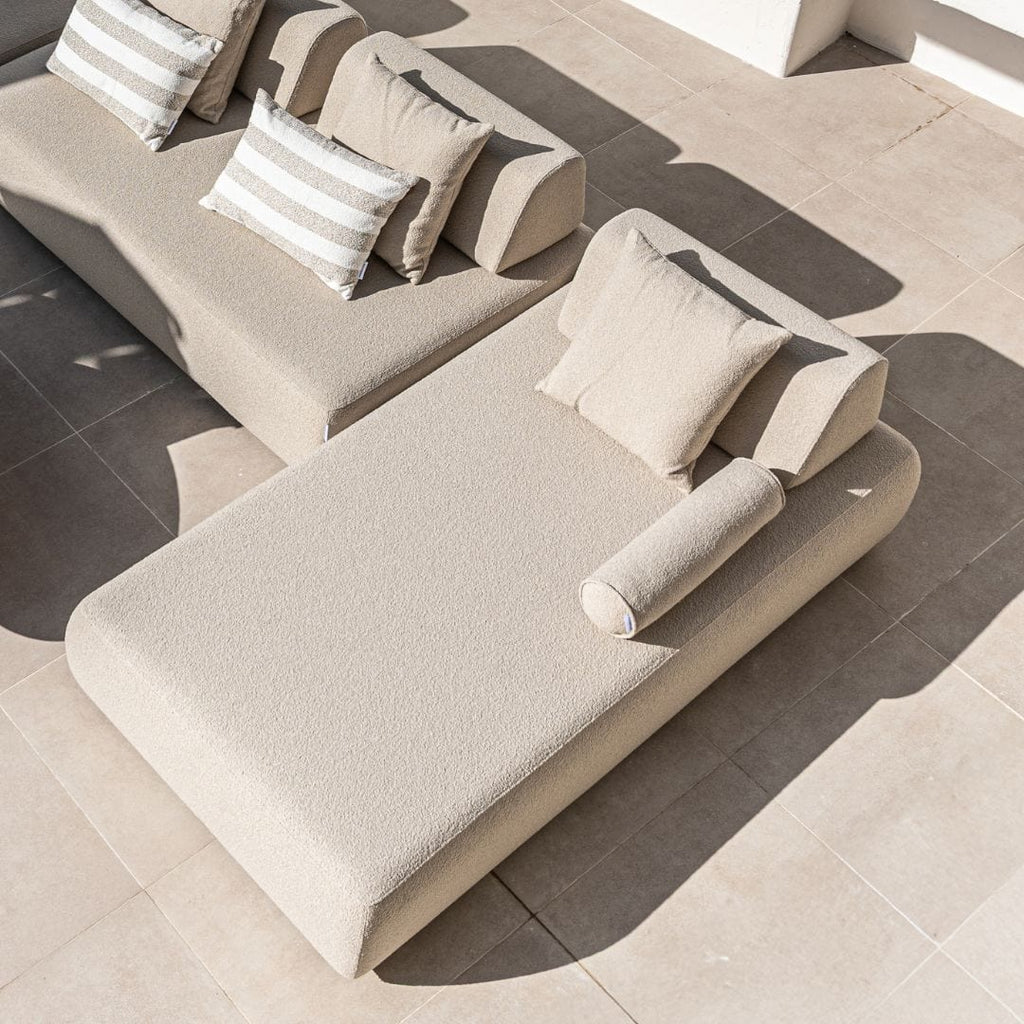 Canapé modulable chaise longue Lagos