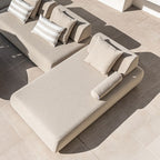 Canapé modulable chaise longue Lagos