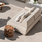 Canapé modulable deux places Lagos