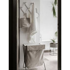 Support pour linge | Noir/Sable 50x40x65cm