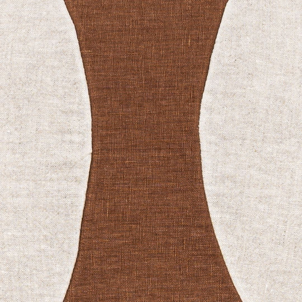 Fronce d'oreiller Leora Brown Sugar | 50x50cm