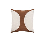 Fronce d'oreiller Leora Brown Sugar | 50x50cm