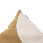 Fronce de coussin Leora, couleur blé | 50x50cm