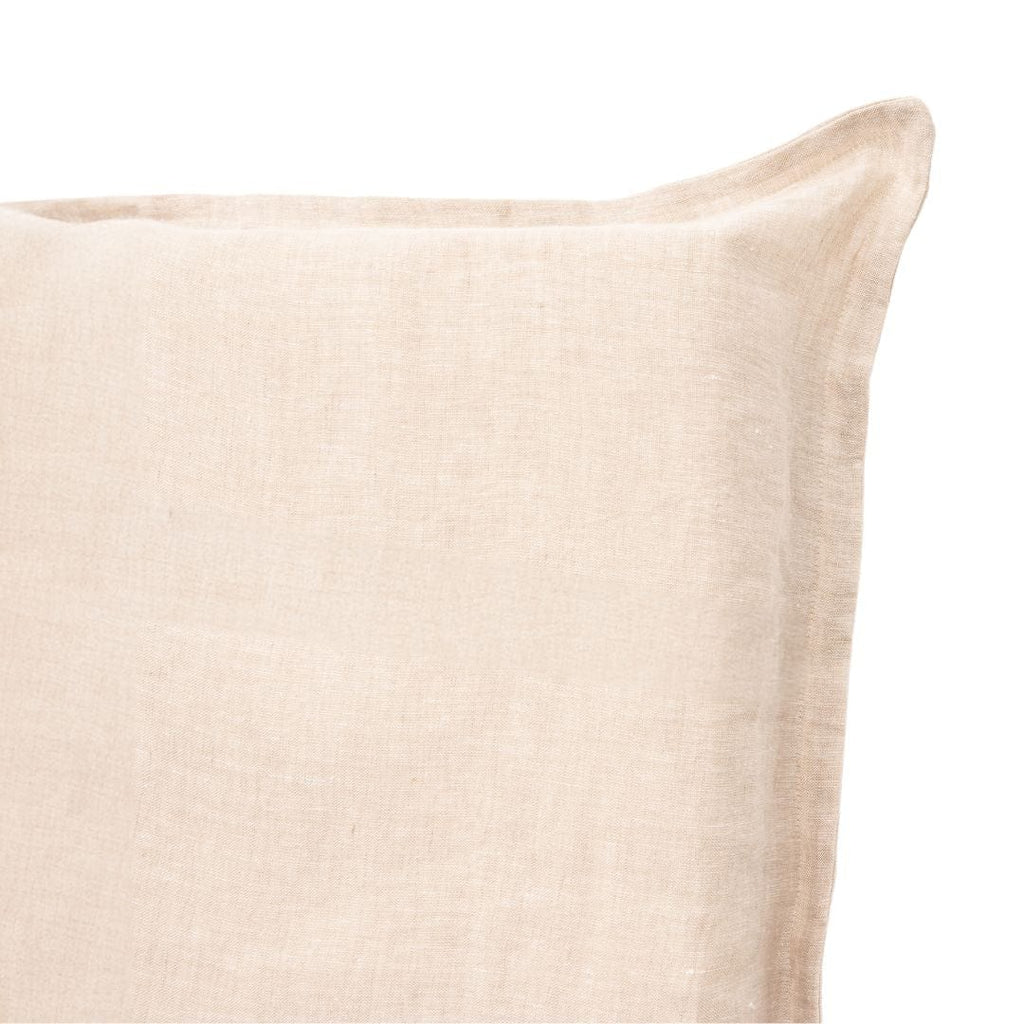 Tête de lit en lin et coton | Naturel