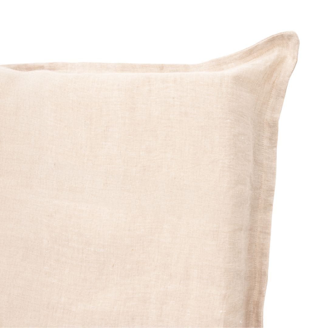 Tête de lit en lin et coton | Naturel