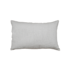 Fronce de coussin en lin | Blanc lavé | 40x60cm