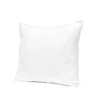 Fronce de coussin en lin | Blanc lavé | 45x45cm