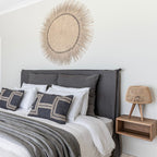 Tête de lit en lin | Granit