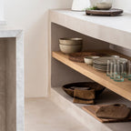 Serviette de cuisine en lin | Tabac | 46x70cm