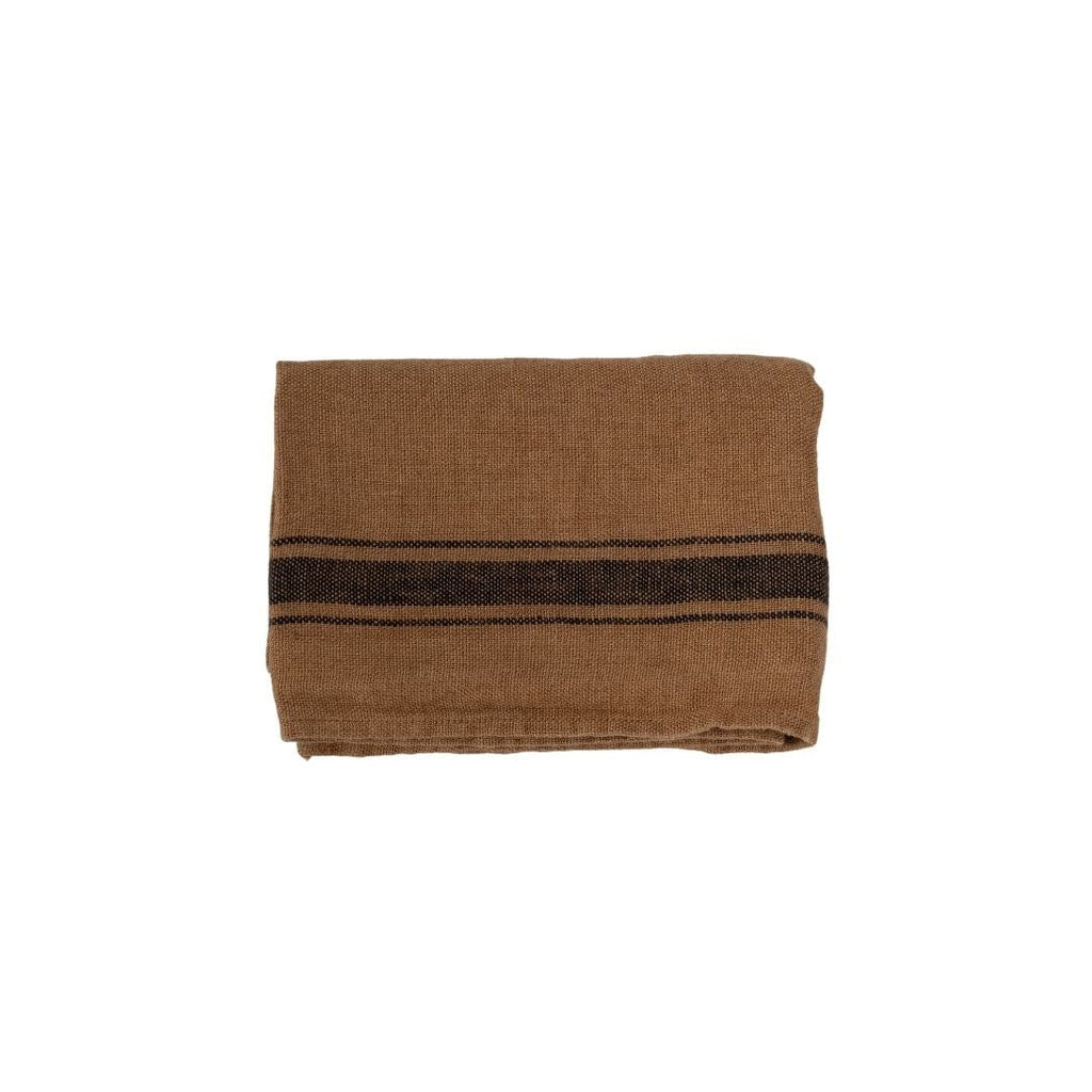 Serviette de cuisine en lin | Tabac | 46x70cm