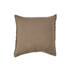 Fronce de coussin en lin | Brownie | 45x45cm