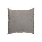 Fronce de coussin en lin | Granit 45x45cm