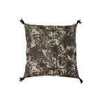 Fronce de coussin en lin | Mahe Palm | Kaki 45x45cm
