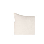 Fronce de coussin en lin | Ivoire blanchi à la pierre | 45x45cm