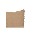 Fronce de coussin en lin | Tabac | 45x45cm
