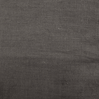 Fronce de lit en lin | Bord brodé | Granit 200x85cm