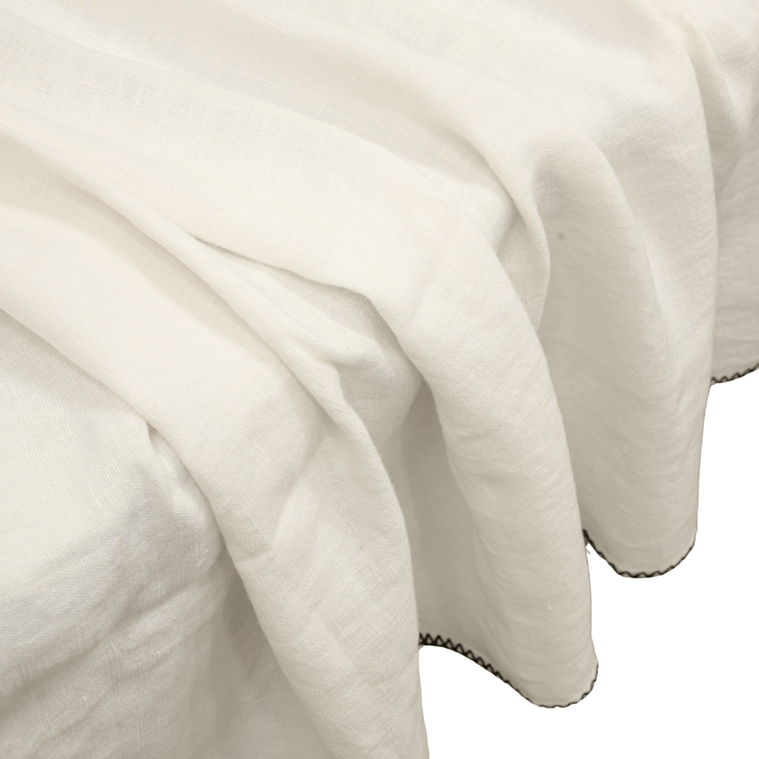 Nappe en lin | Ivoire 160x350cm