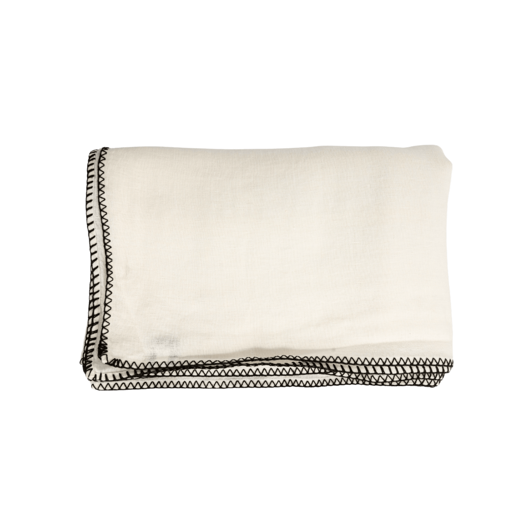 Nappe en lin | Ivoire 160x350cm
