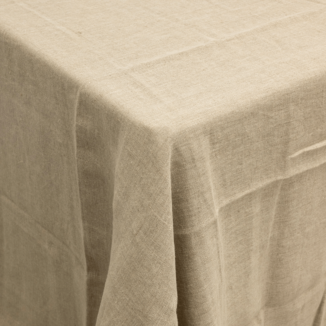 Nappe en lin | Naturel 160x350cm