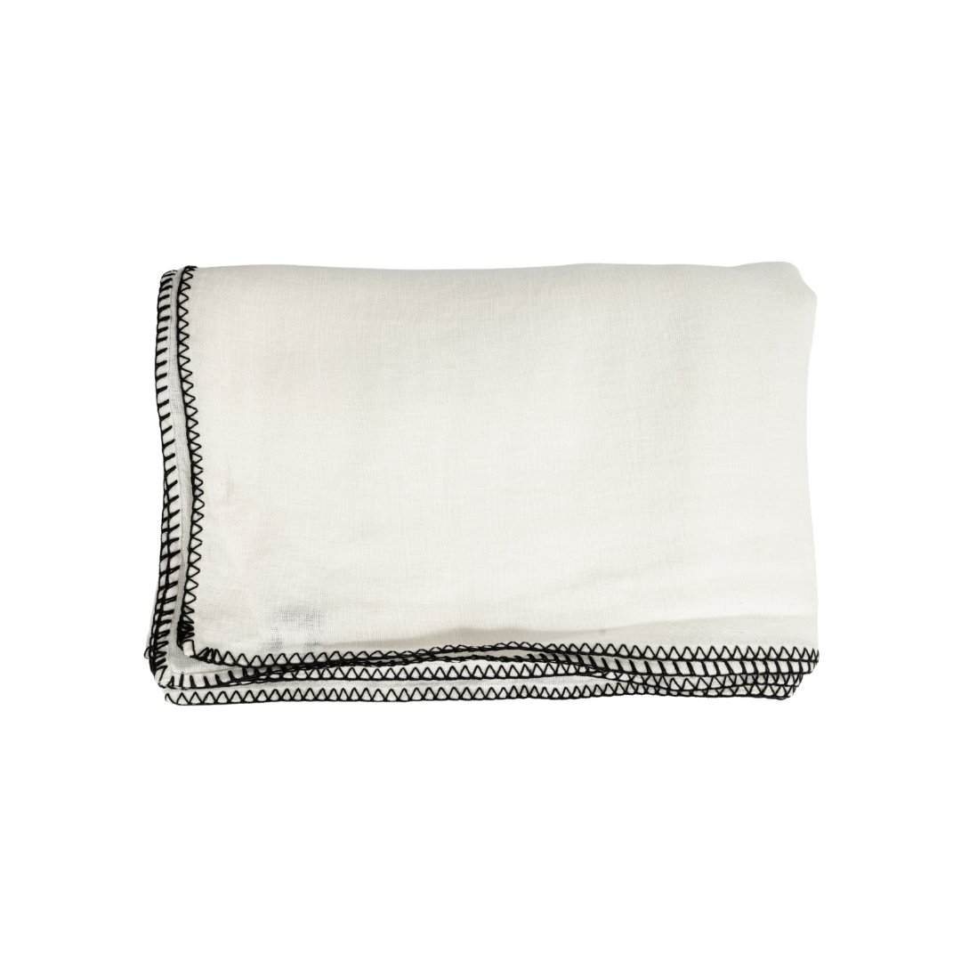 Nappe en lin | Blanche 160x350cm