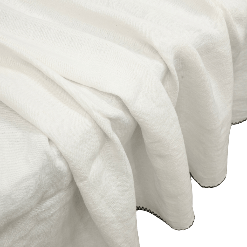 Nappe en lin | Blanche 160x350cm