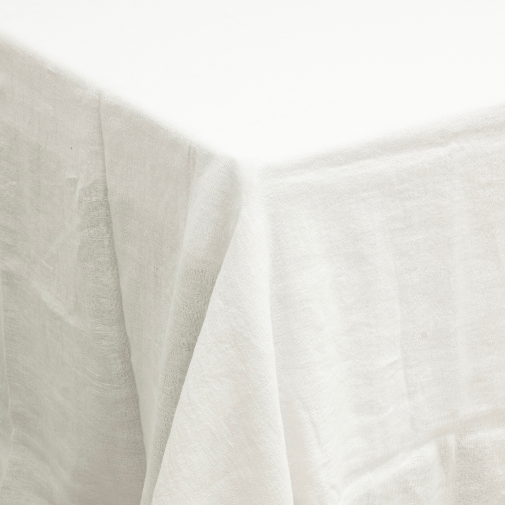 Nappe en lin | Blanche 160x350cm