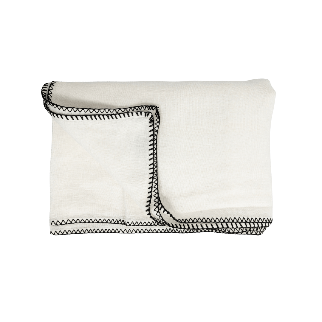 Nappe en lin | Blanche 160x350cm