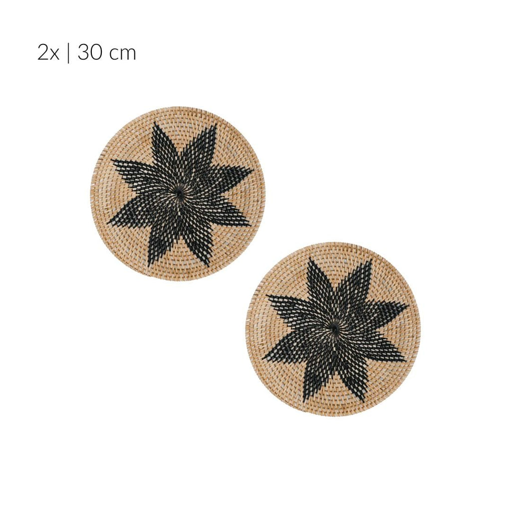 Décoration murale Lontar | Lot de 4