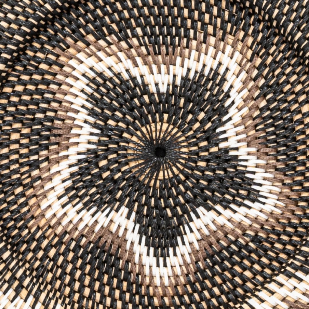 Panier mural décoratif Lumos | Noir | 40cm