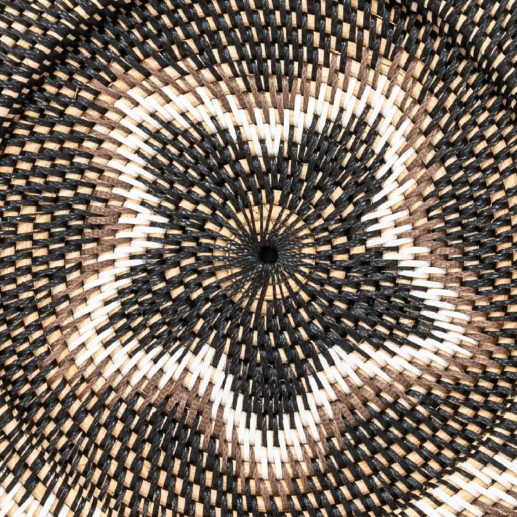 Lumos Panier mural décoratif | Noir | 50cm