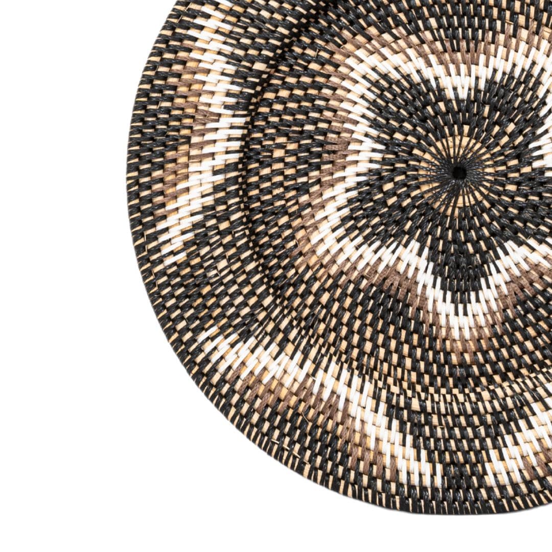 Panier mural décoratif Lumos | Noir | 40cm