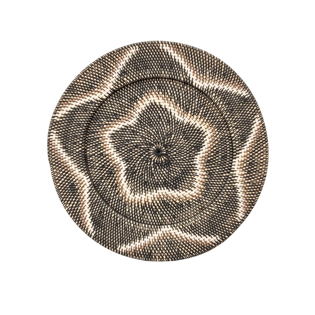 Lumos Panier mural décoratif | Noir | 60cm