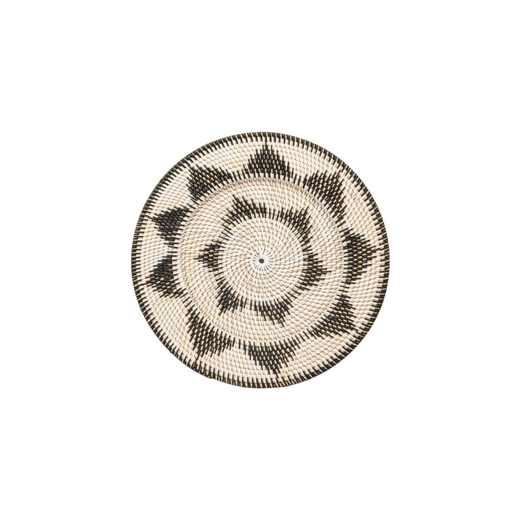 Panier mural décoratif Lumos | Noir/Blanc | 40cm