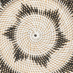 Panier mural décoratif Lumos | Noir/Blanc | 40cm