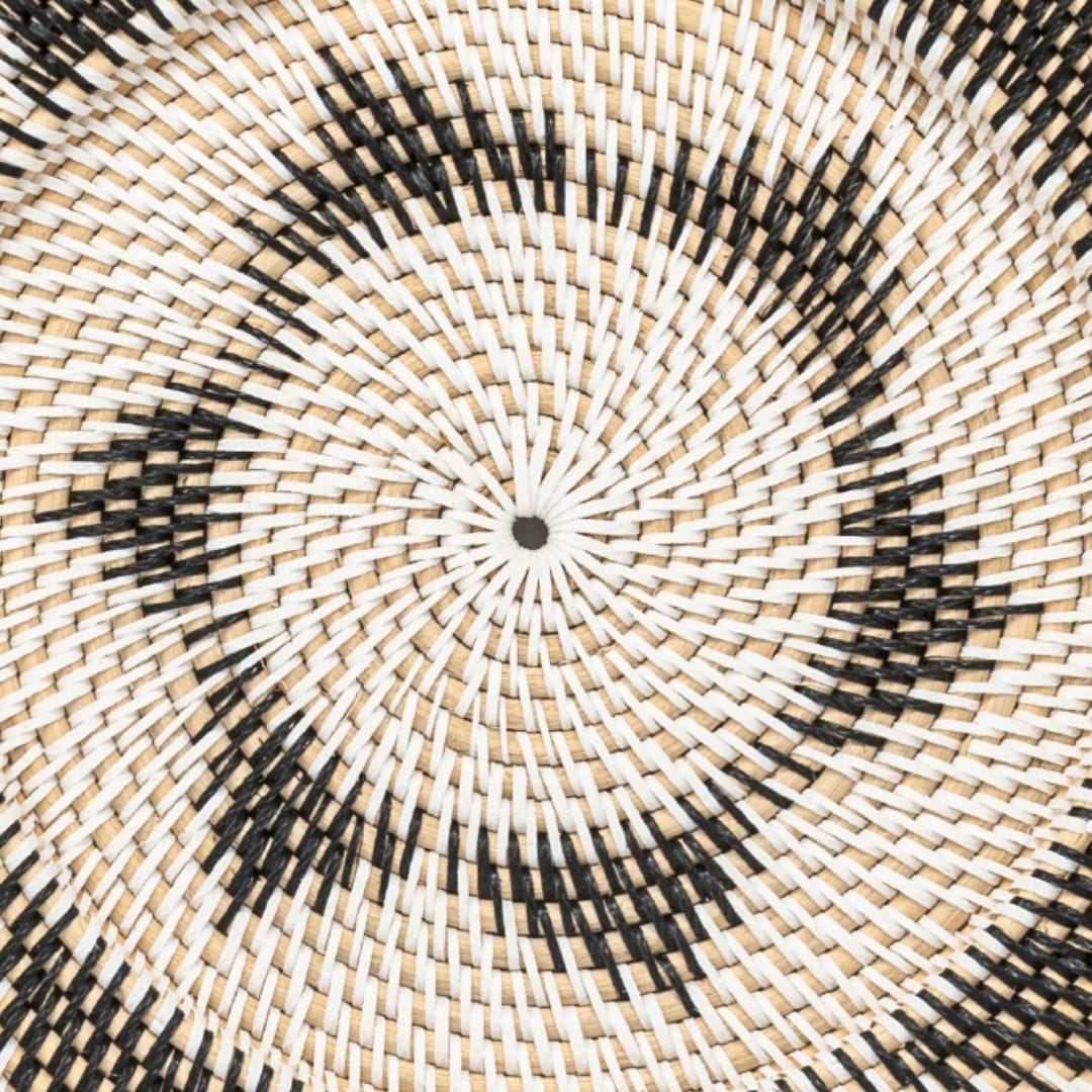 Panier mural Lumos | Noir/Blanc | 60cm