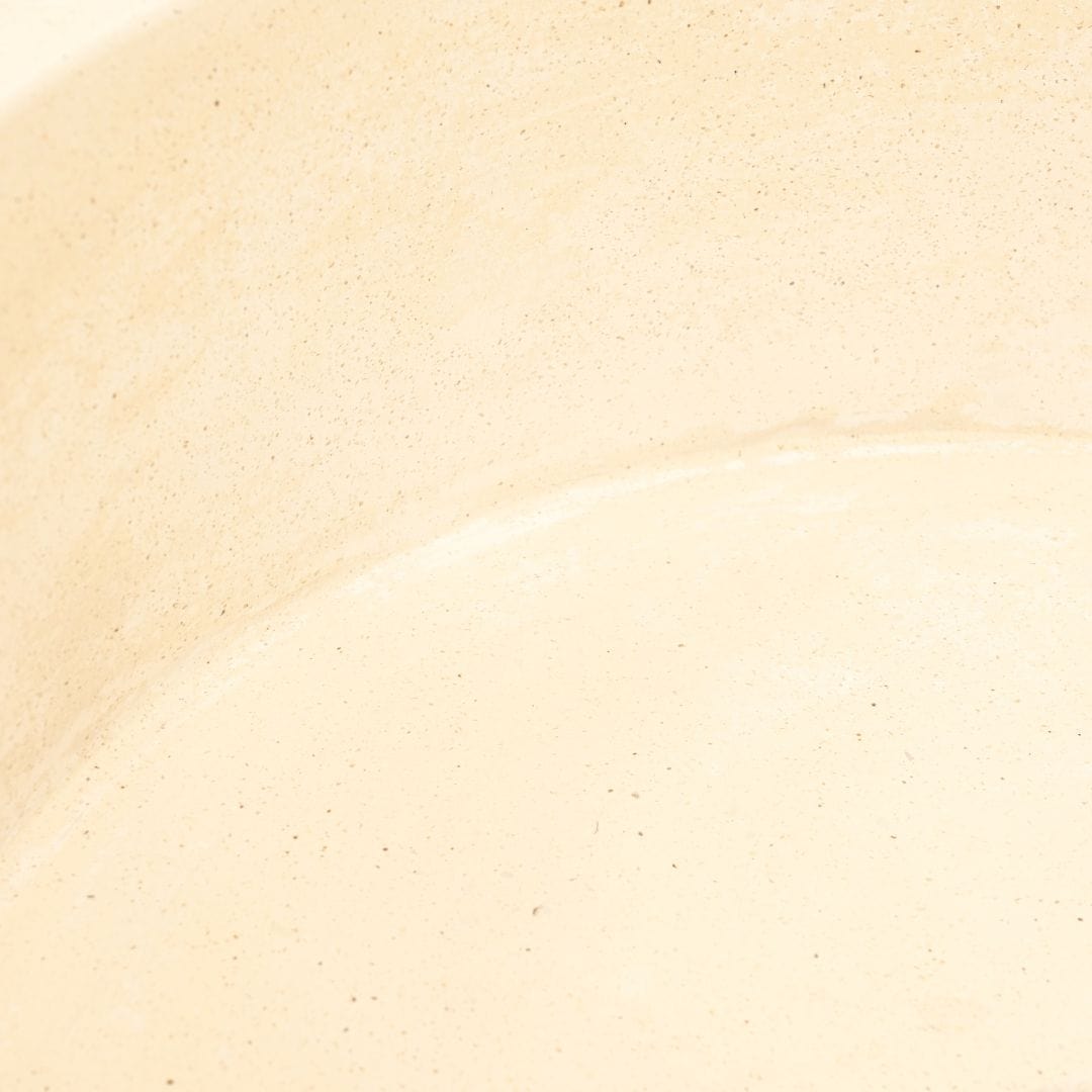 Lavabo en terrazzo Luna | Beige