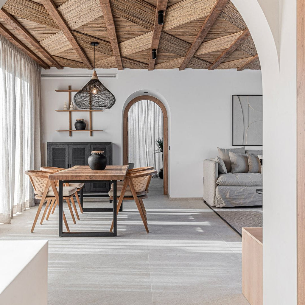 Suspension Mallorca | Noire | 60cm