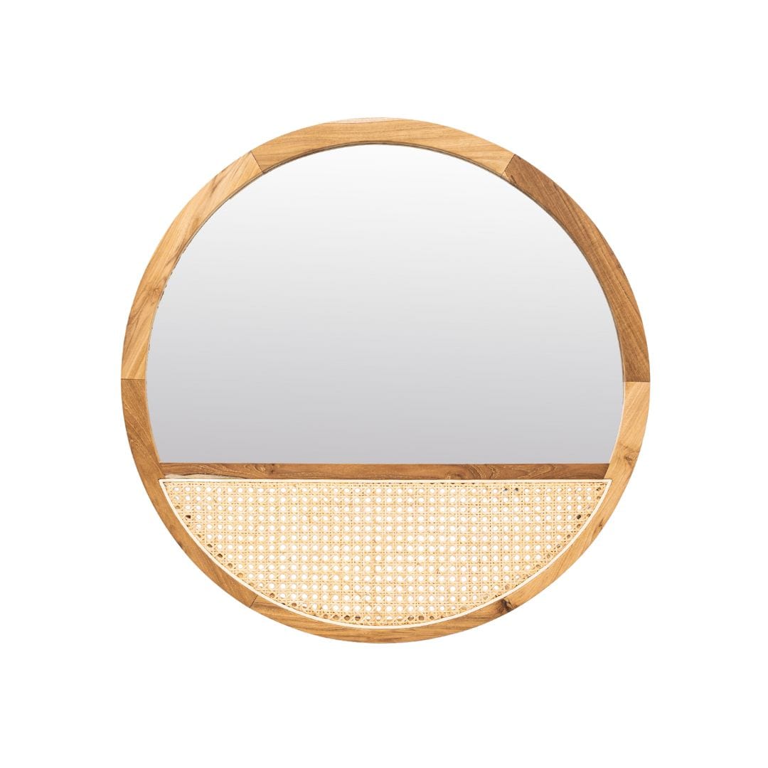 Miroir rond Maluku | 80cm