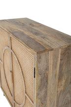 Armoire en manguier | Naturel 95x40x100cm