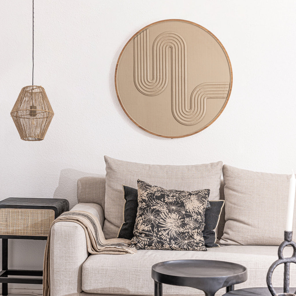 Décoration murale labyrinthe | Sable