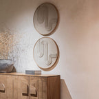 Décoration murale labyrinthe | Sable