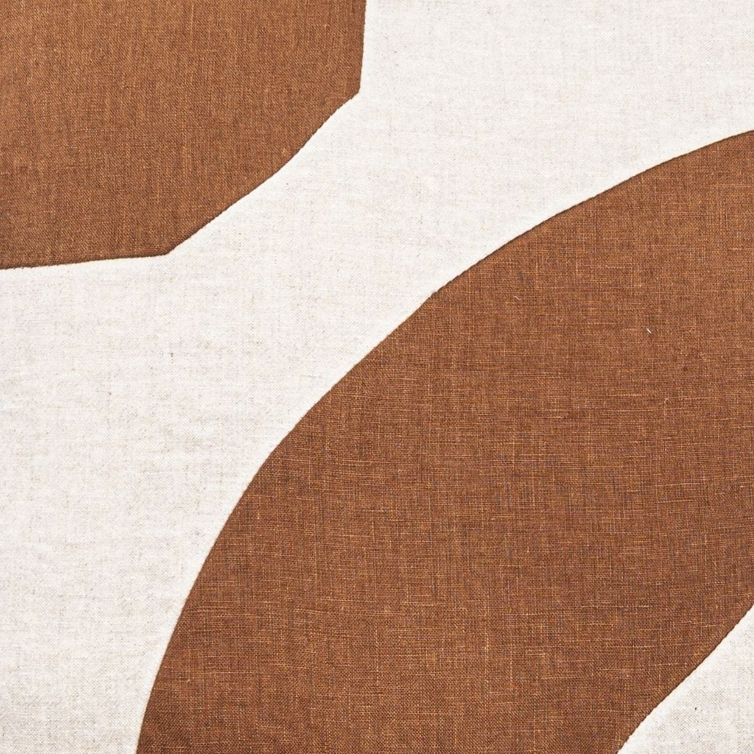 Meira Housse de coussin Brown Sugar | 50x50cm