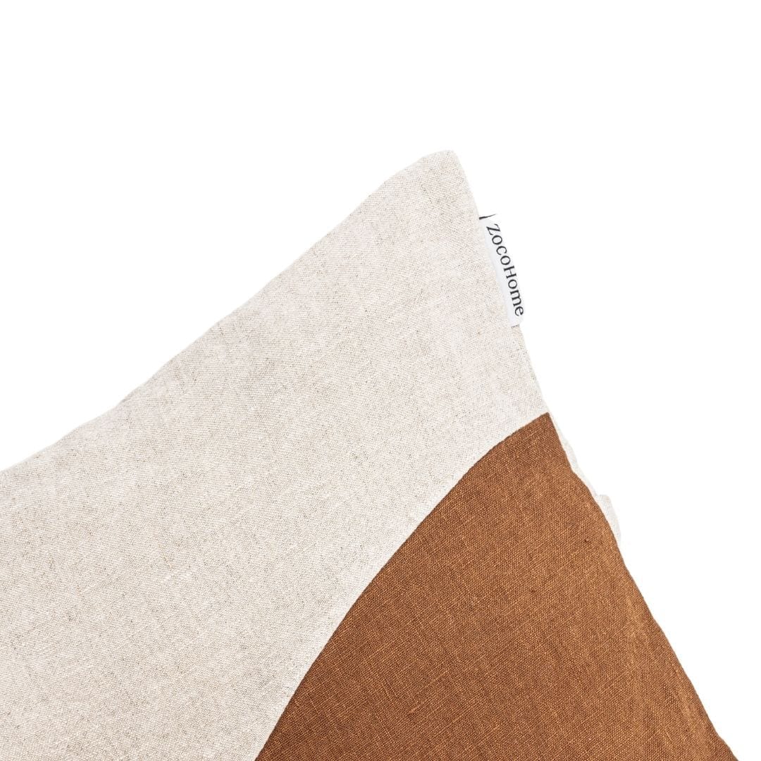 Meira Housse de coussin Brown Sugar | 50x50cm